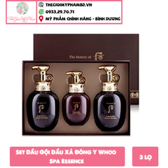 Bộ Dầu Gội và Xả Đông Y Hoàng Cung Whoo Full Size (Ko Tđ)