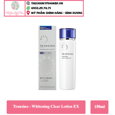 Transino - Whitening Clear Lotion EX 150ml (Ko tđ)