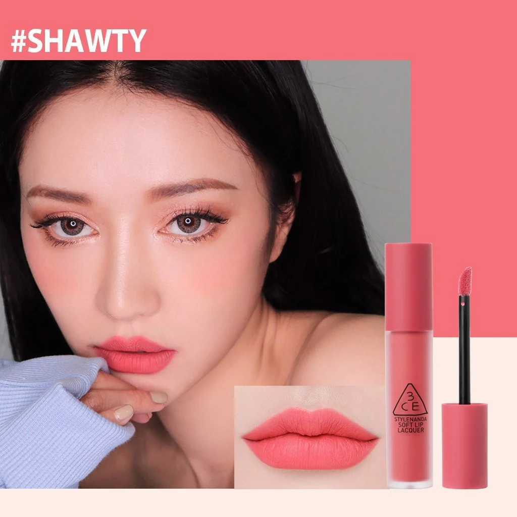 [KTD] Son Kem 3CE Soft Lip Lacquer 6g #Shawty