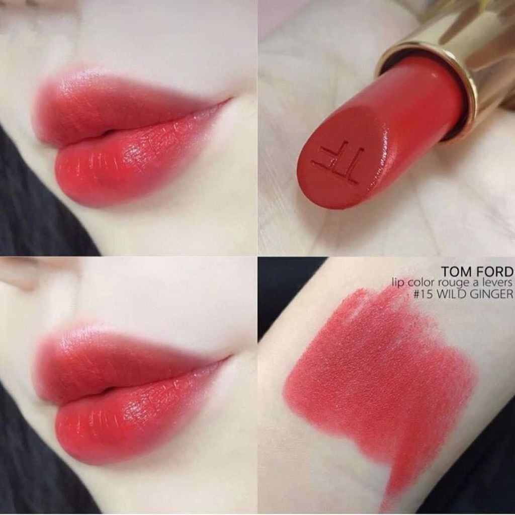 Son TOMFORD Wild Ginger Vỏ Đen ( Ko Tđ )