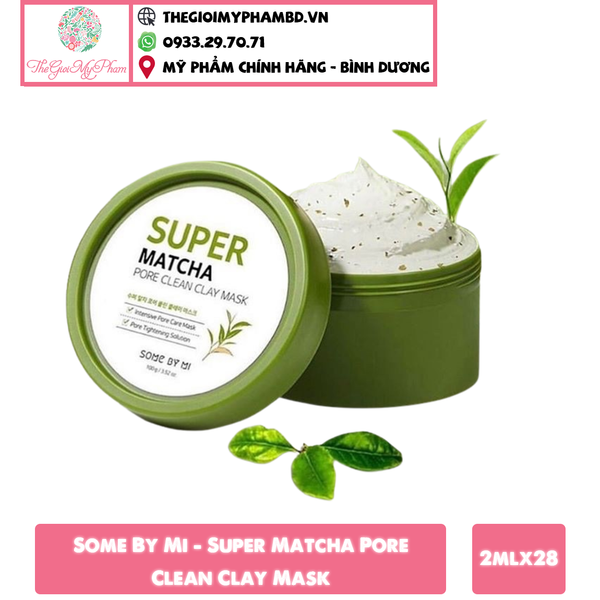 Some By Mi - Super Matcha Pore Clean Clay Mask 100g