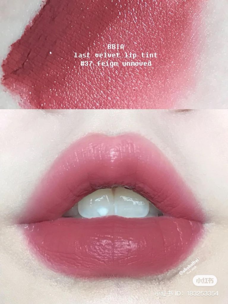 Son kem Bbia Last Velvet Lip Tint 37