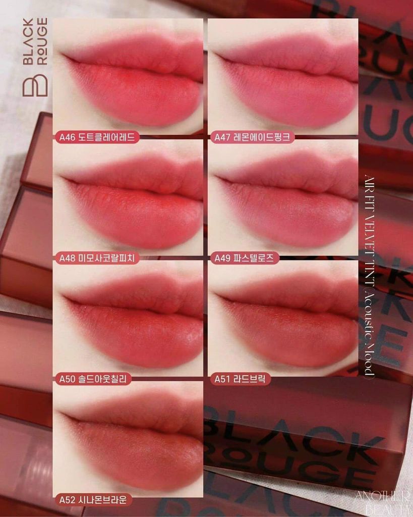 Son kem Black Rouge Airfit Velvet #A50