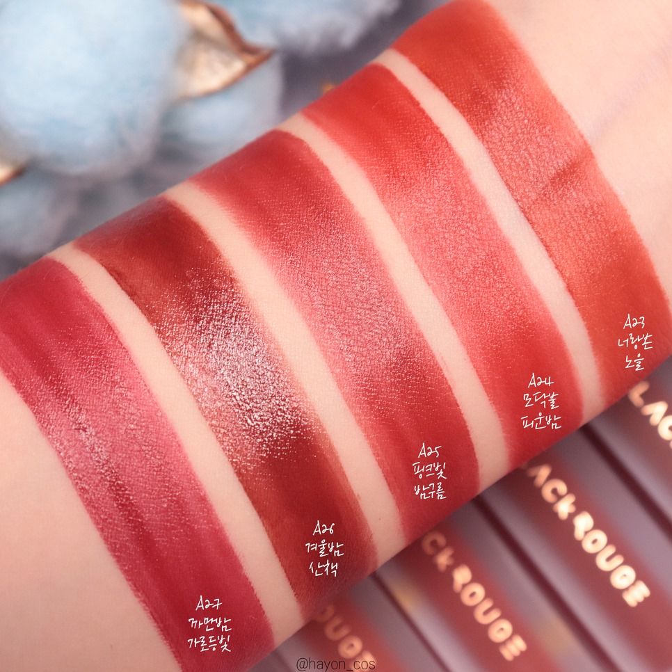 Son kem Black Rouge Airfit Velvet #A25