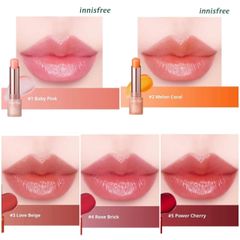 Son Dưỡng Innisfree Dewey Tint Lip Balm #Baby Pink