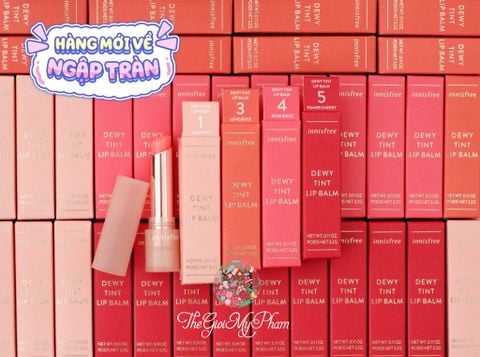 Son Dưỡng Innisfree Dewey Tint Lip Balm #Baby Pink