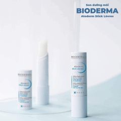 Son Dưỡng Không Màu Bioderma Atoderm Stick Levres 4g