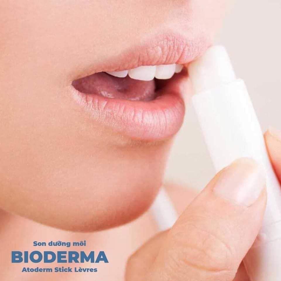 Son Dưỡng Không Màu Bioderma Atoderm Stick Levres 4g