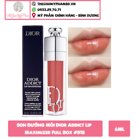 Son Dưỡng Môi Dior Addict Lip Maximizer Full Box #018