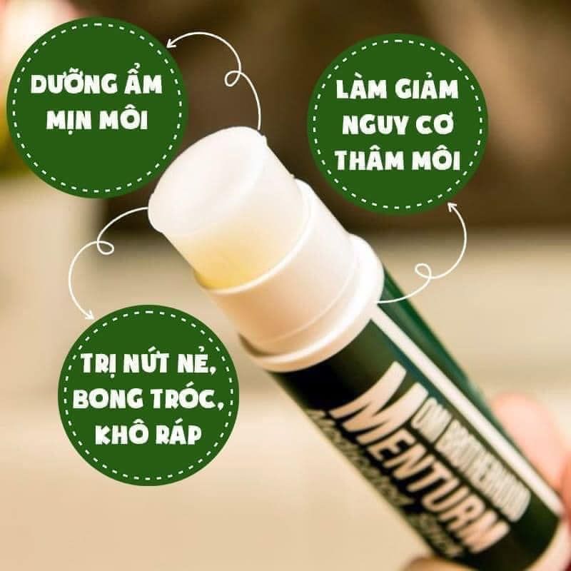 Son Dưỡng Môi Omi Menturm Nhật Bản