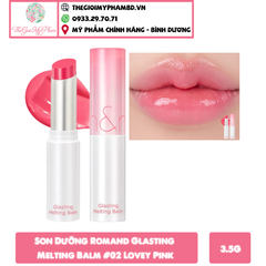Son Dưỡng Romand Glasting Melting Balm #02 Lovey Pink