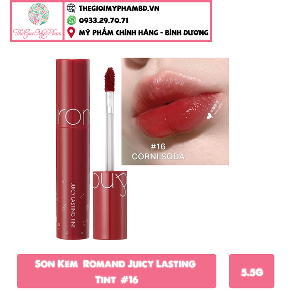 Son Kem Romand Juicy Lasting Tint #16