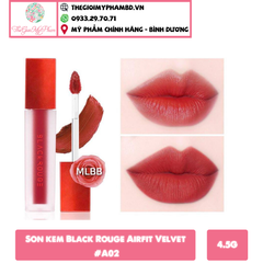 Son Kem Black Rouge Airfit Velvet #A02