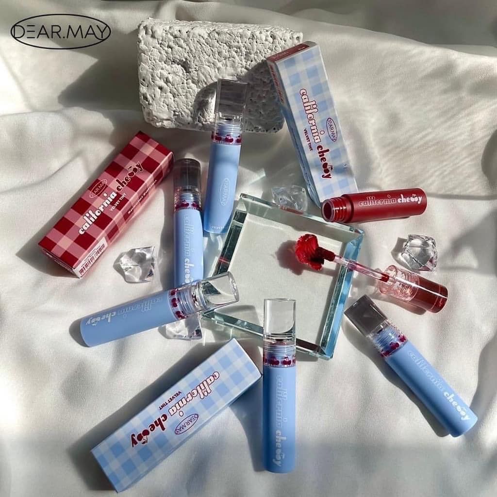 Son Kem Lì Dearmay California Cherry Velvet Tint #CT4