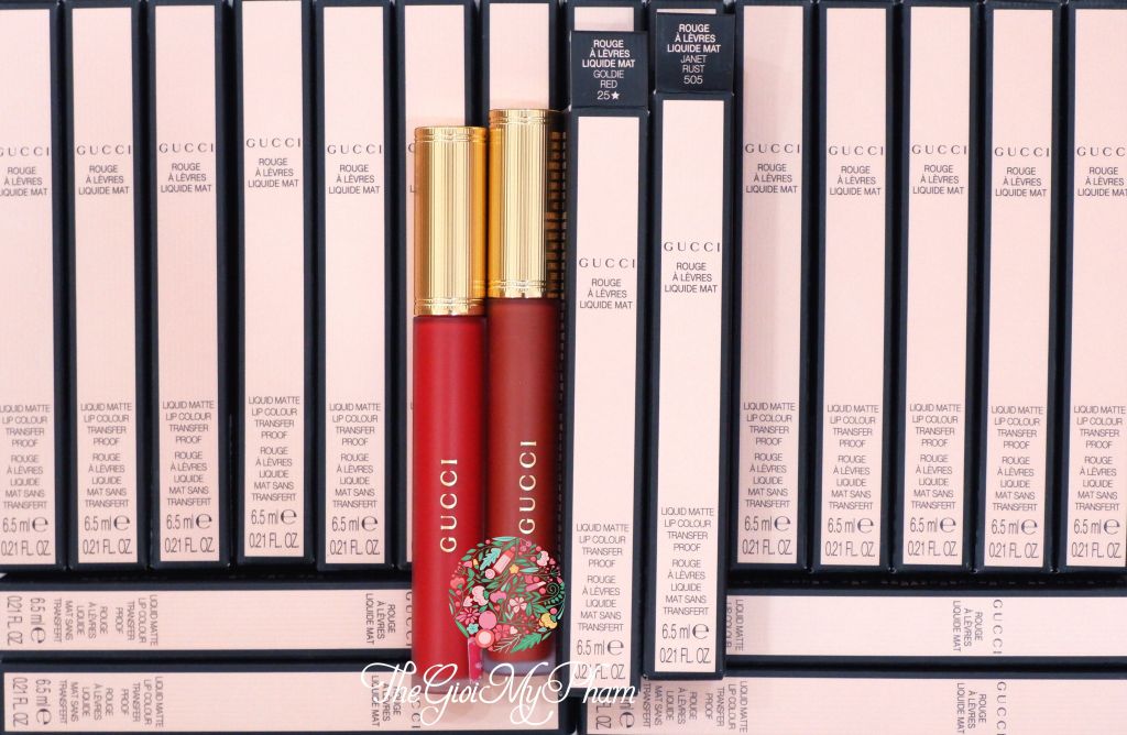 Gucci - Son Kem Lì Gucci Rouge Liquid Matte #25 (Ko Tđ)