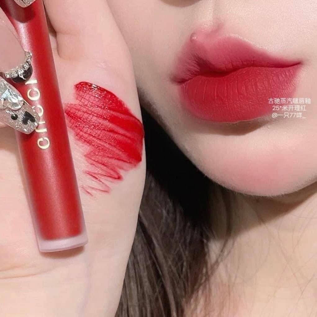 Gucci - Son Kem Lì Gucci Rouge Liquid Matte #25 (Ko Tđ)