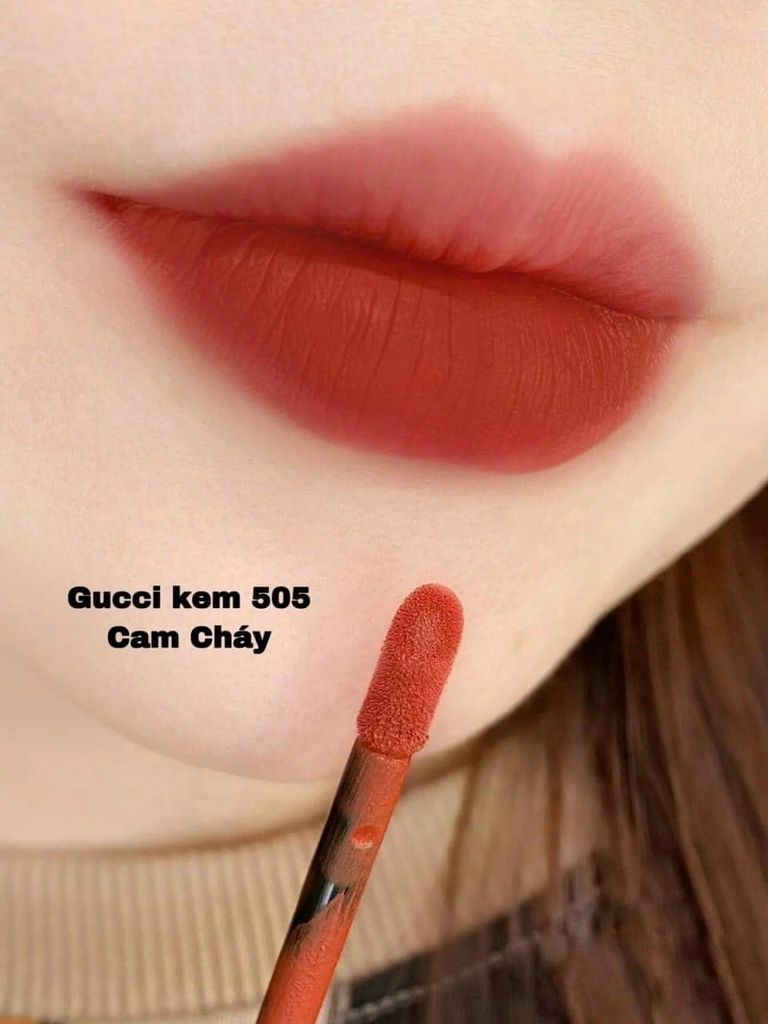 Gucci - Son Kem Lì Gucci Rouge Liquid Matte #505 (Ko Tđ)