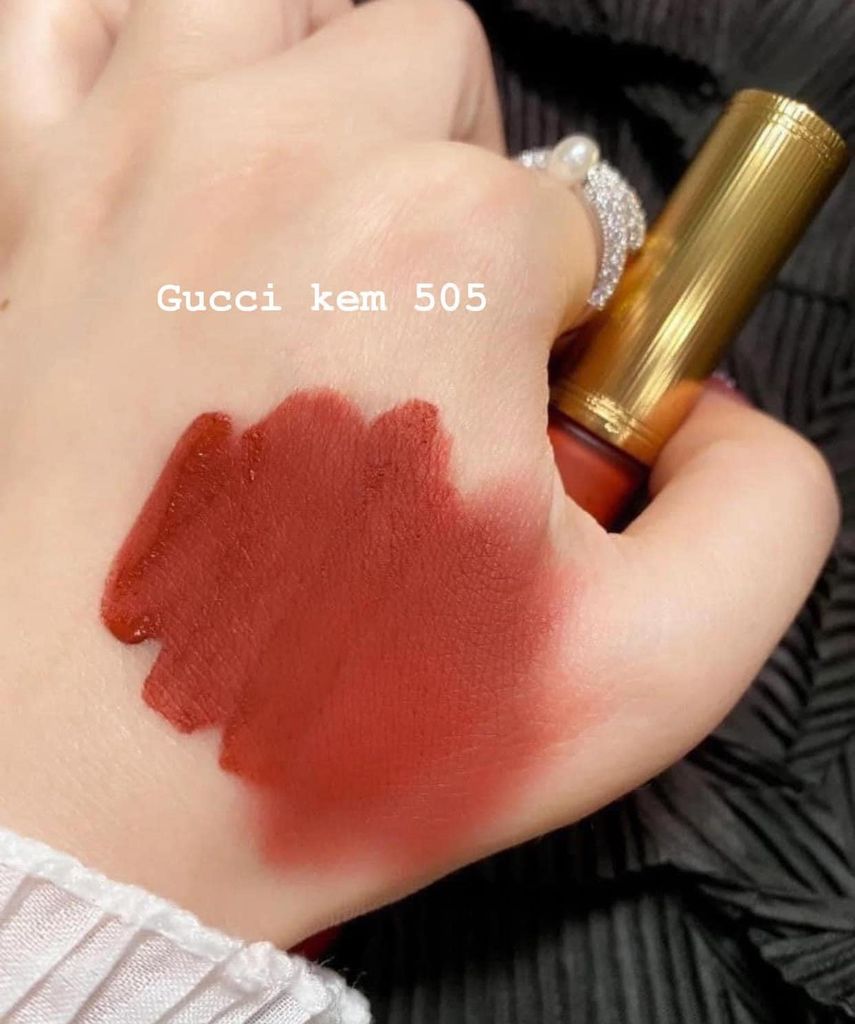 Gucci - Son Kem Lì Gucci Rouge Liquid Matte #505 (Ko Tđ)