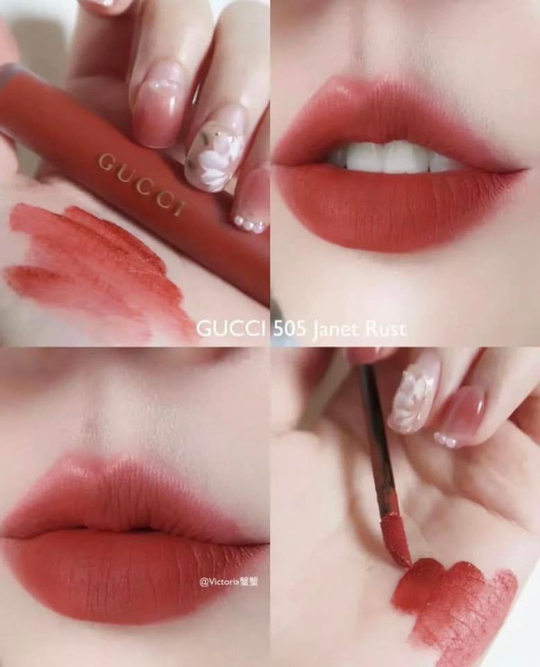 Gucci - Son Kem Lì Gucci Rouge Liquid Matte #505 (Ko Tđ)