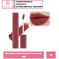 Son Kem Lì Romand Blur Fudge Tint #03