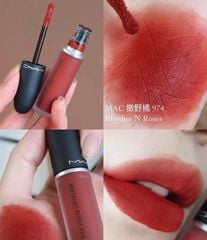 MAC - Son Kem MAC Powder Kiss Lipcolour #974 (Ko tđ)