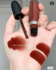 MAC - Son Kem MAC Powder Kiss Lipcolour #982 (Ko tđ)