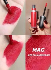 MAC - Son Kem MAC Powder Kiss Lipcolour #987 (Ko tđ)