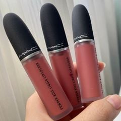 MAC - Son Kem MAC Powder Kiss Lipcolour #989 (Ko tđ)