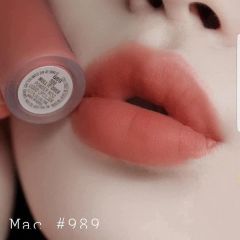 MAC - Son Kem MAC Powder Kiss Lipcolour #989 (Ko tđ)