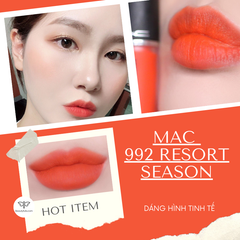 MAC - Son Kem MAC Powder Kiss Lipcolour #992 (Ko tđ)