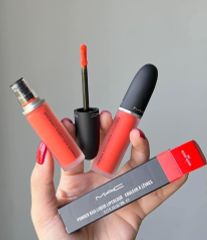 MAC - Son Kem MAC Powder Kiss Lipcolour #992 (Ko tđ)