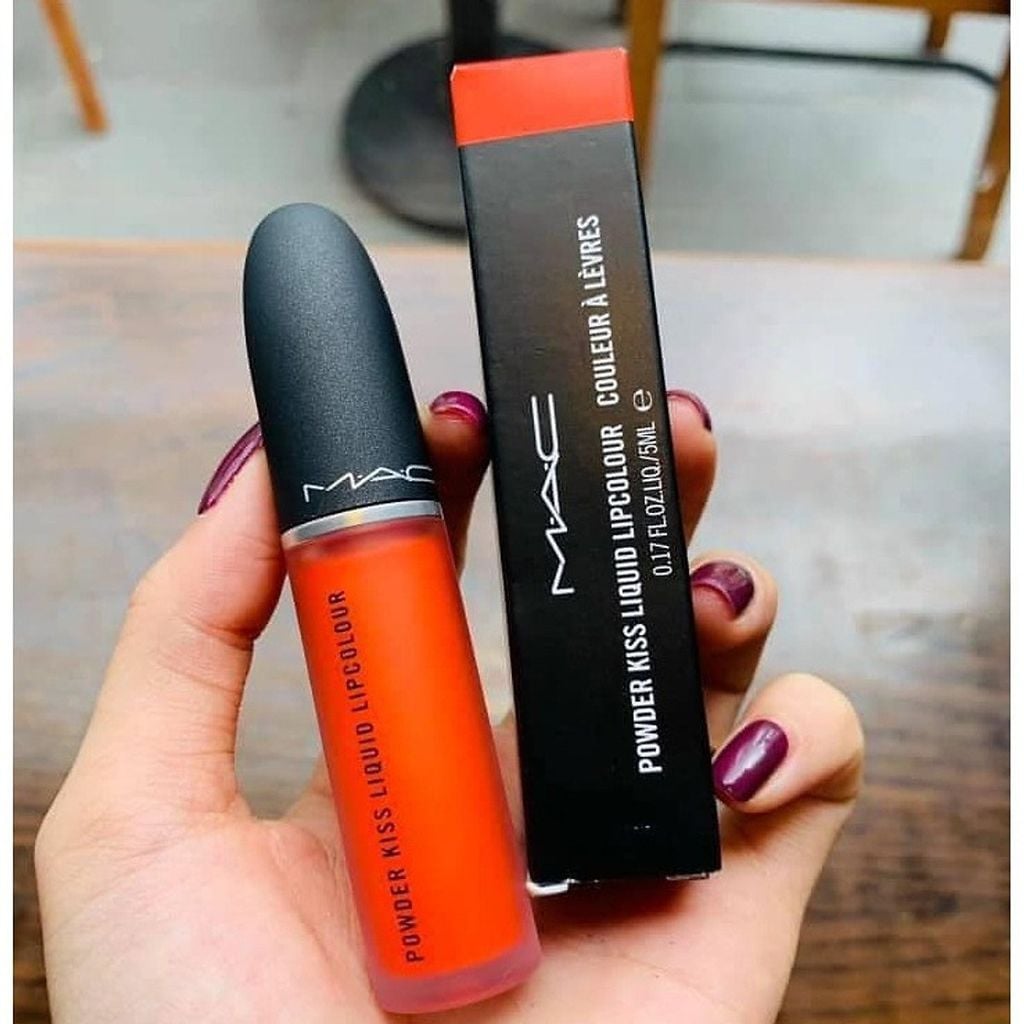 MAC - Son Kem MAC Powder Kiss Lipcolour #992 (Ko tđ)