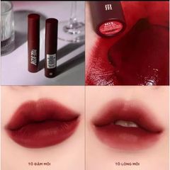 Son Kem Merzy Noir In The Mellow Tint #M13 (Bản Vỏ Đỏ)