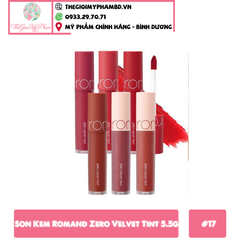 Son kem Romand Zero Velvet Tint #17