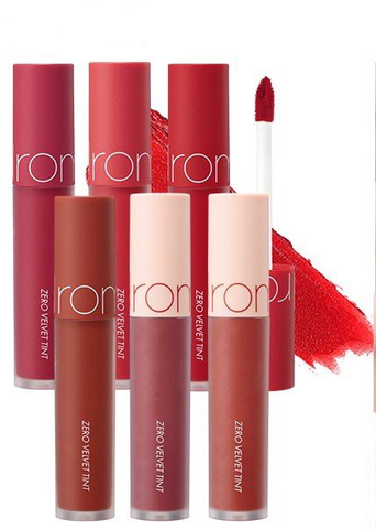 [Màu 12-17] Son Kem Romand Zero Velvet Tint 5.5g #16 Burny Nude