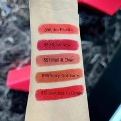 MAC - Son Mac Powder Kiss Velvet Blur Slim Stick #896 Hot Paprika - Ko Tđ