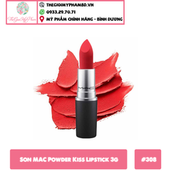 [KTD] Son MAC Powder Kiss Lipstick 3g #308 Madarin O