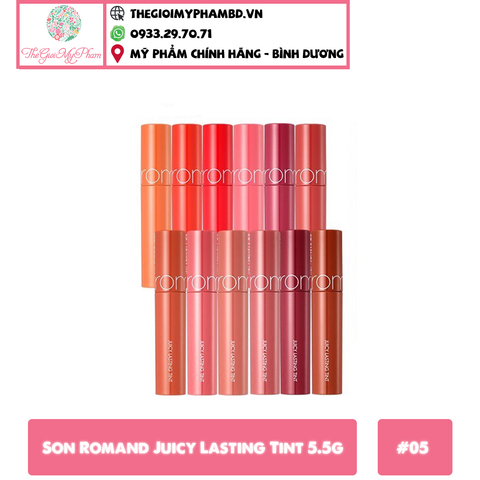 Son Romand Juicy Lasting Tint 5.5g #05 Peach Me