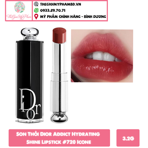 Son Thỏi Dior Addict Hydrating Shine Lipstick #720 Icone (Ko Tđ)