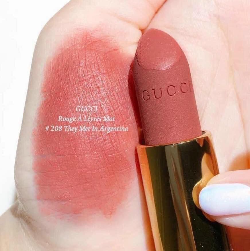 Gucci - Son Rouge À Levres Mat #208 (Ko tđ)