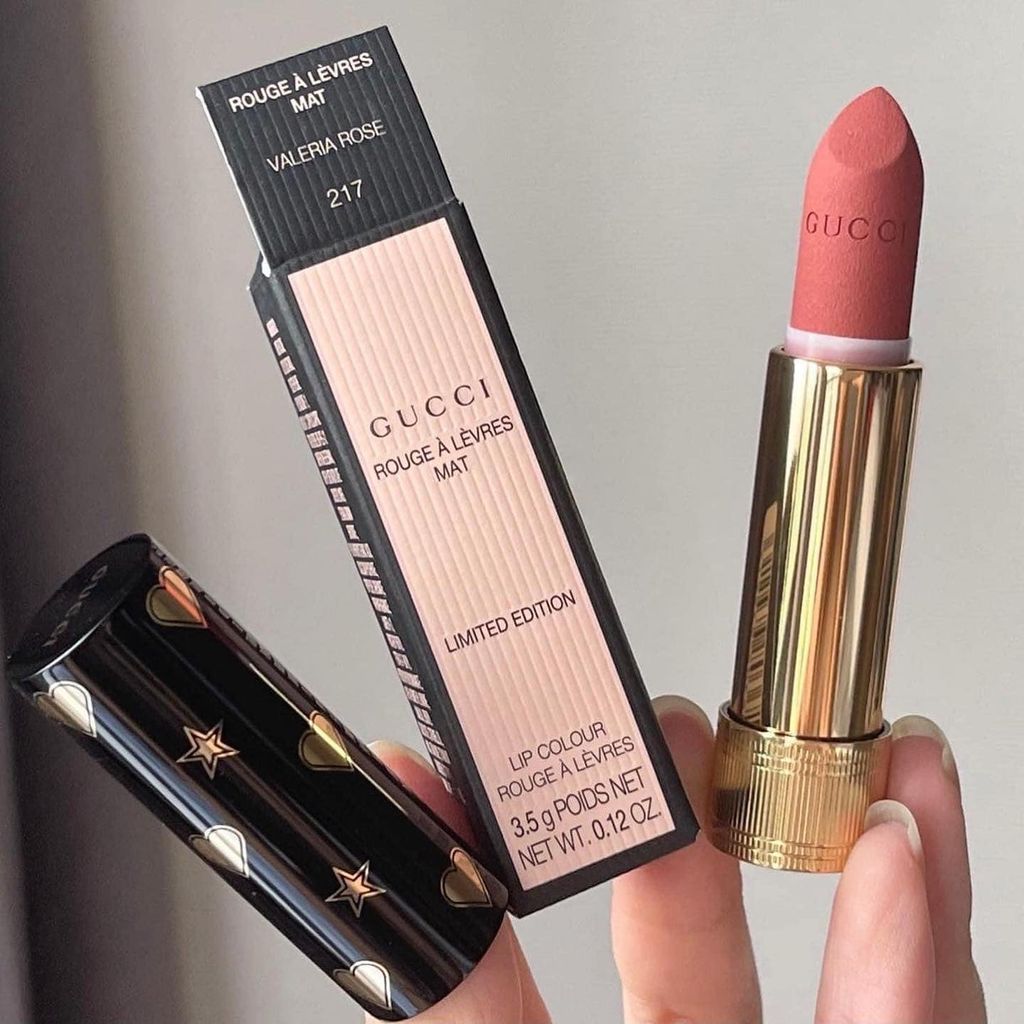 Gucci - Son Rouge À Levres Mat #217 Limited Edition (Ko tđ)