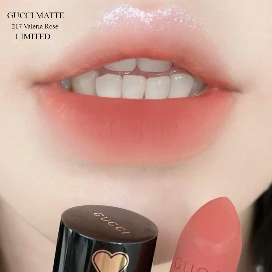 Gucci - Son Rouge À Levres Mat #217 Limited Edition (Ko tđ)