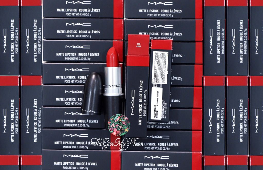 Son Thỏi MAC Matte Lipstick #602 Chili (Ko Tđ)