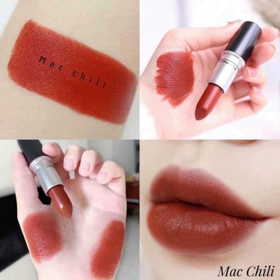 Son Thỏi MAC Matte Lipstick #602 Chili (Ko Tđ)