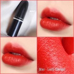 Son MAC Thỏi Powder Kiss #607 Lady Danger (Ko Tđ)