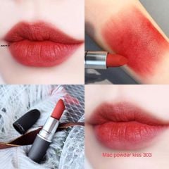 [KTD] Son MAC Powder Kiss Lipstick 3g #303 Style Shocked