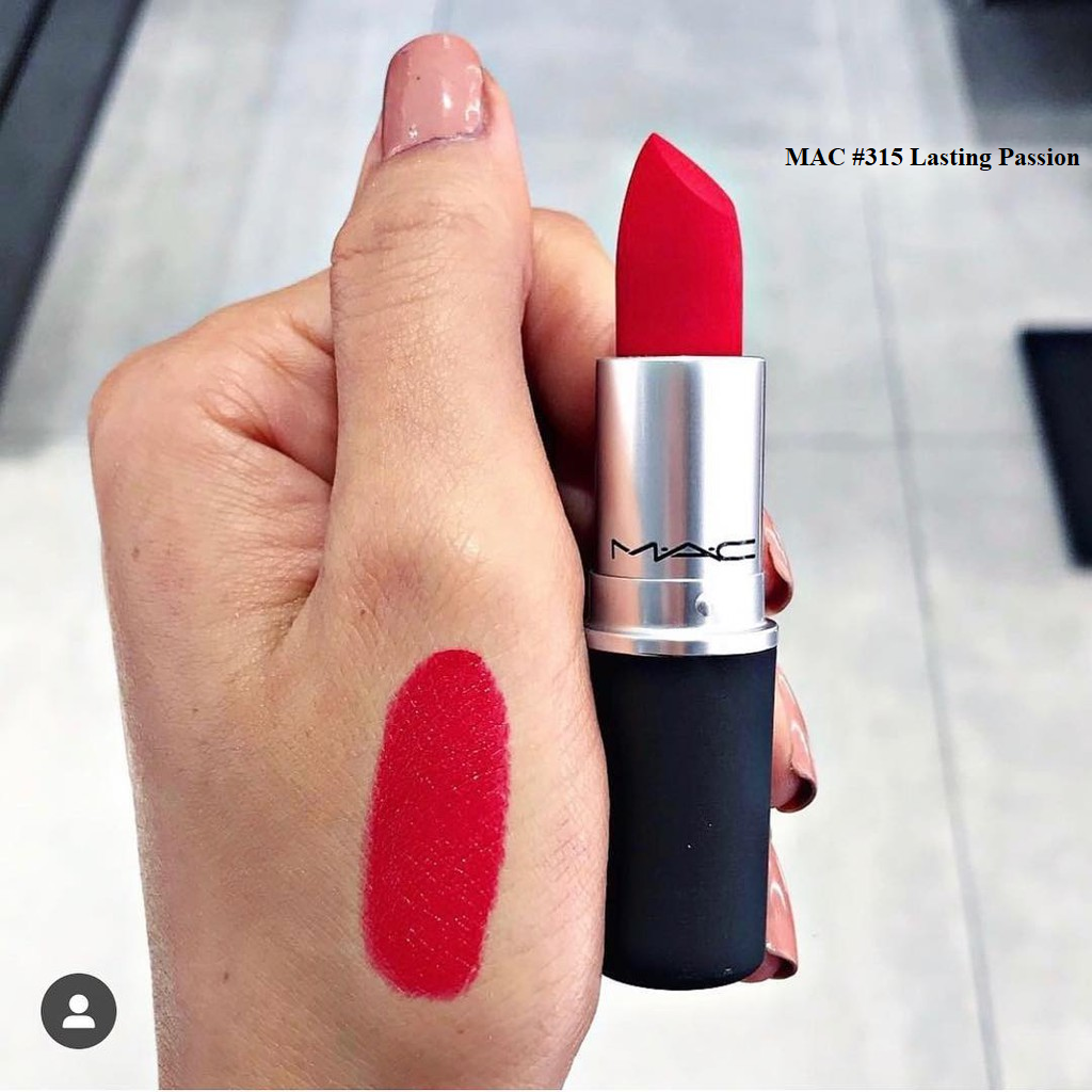 Son MAC Powder Kiss #315 Lasting Passion (Ko Tđ)