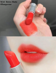 Son MAC Thỏi Powder Kiss #702 Dangerous ( Ko Tđ)