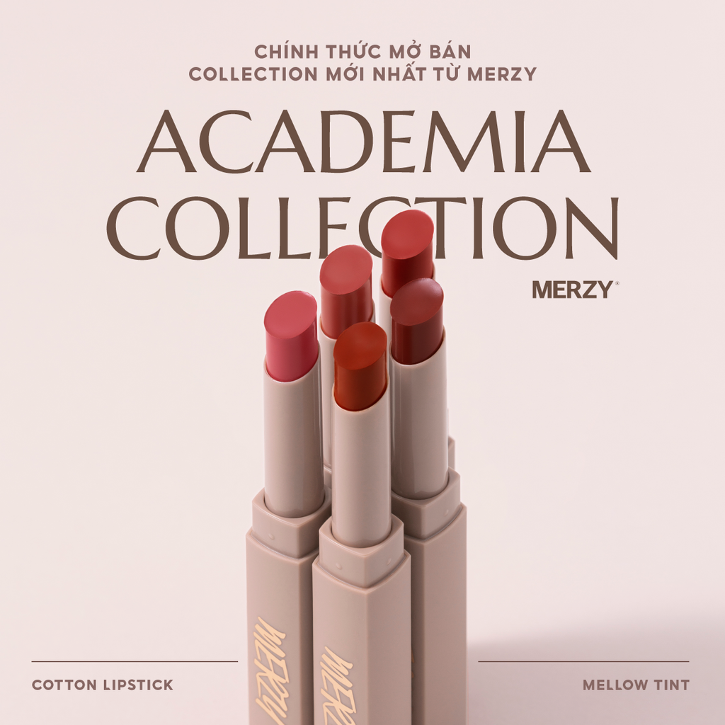 Merzy - Son Thỏi Academia Cotton Lipstick #AL5