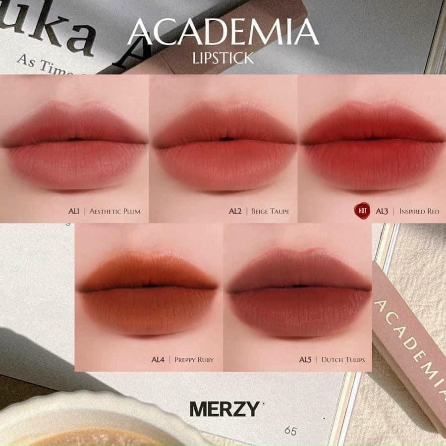 Merzy - Son Thỏi Academia Cotton Lipstick #AL5